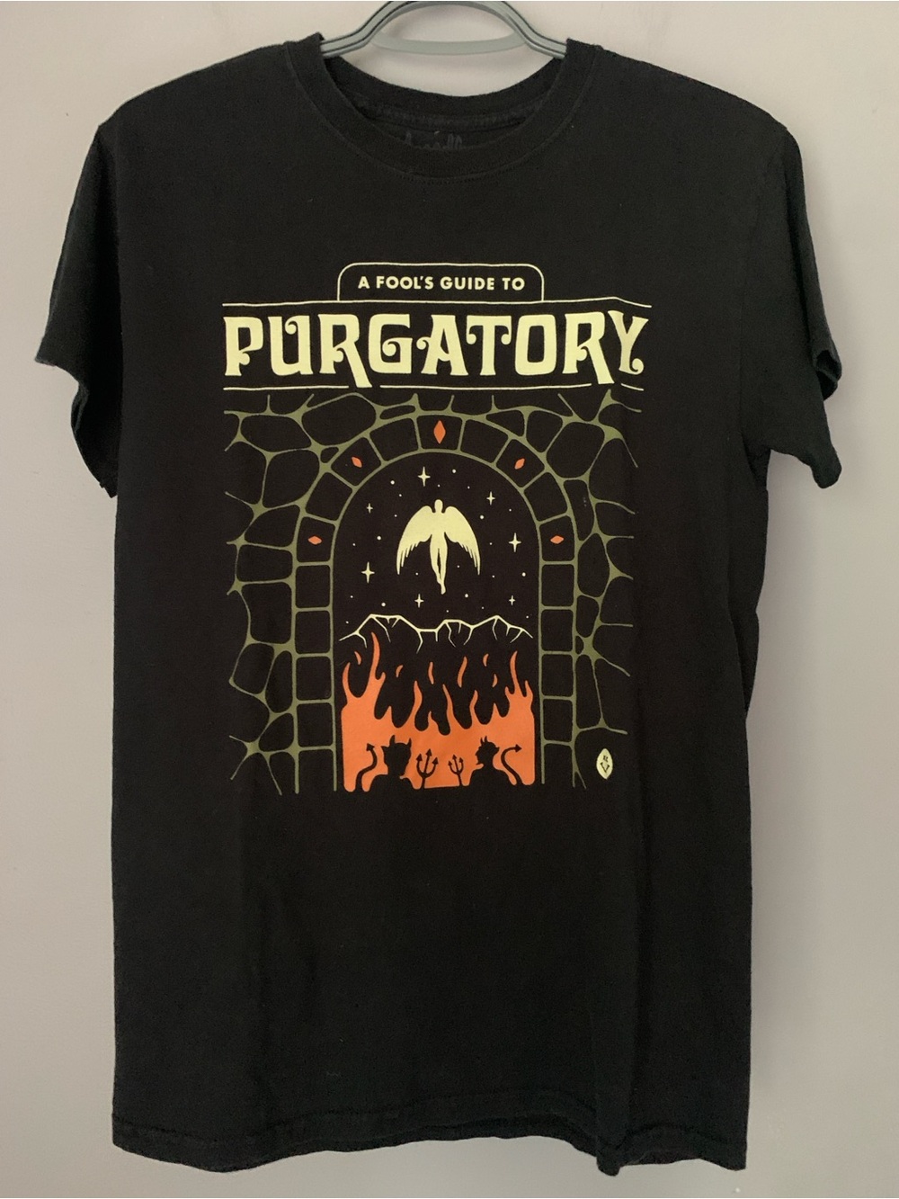 A Fool's Guide to Purgatory Threadless Small Graphic Shirt